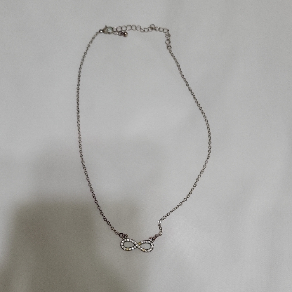 Infinity Silver Necklace